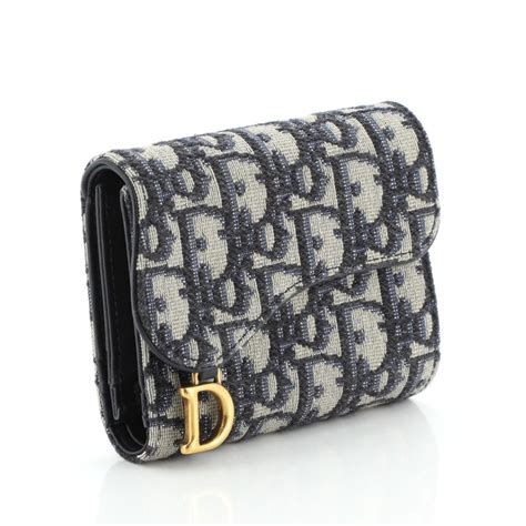 christian dior small wallet|christian dior wallet price.